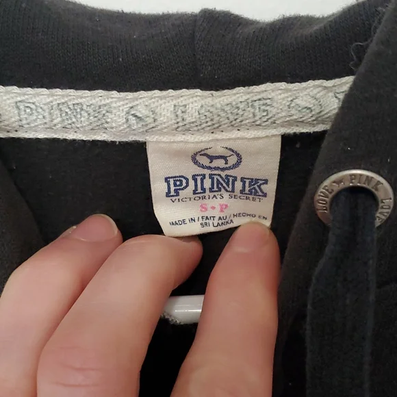 VS PINK zip up sweatshirt - Picture 2 of 4